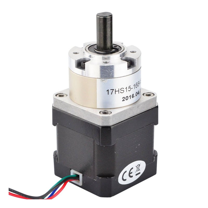 STEPPERONLINE 5:1 Planetary Gearbox Nema 17 Stepper Motor 1.68A for DIY CNC Robot 3D Printer - Image 2